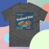 "I'm on a Seafood Diet, I See Food and I Eat It - Men's/Unisex Tee" - Image 3